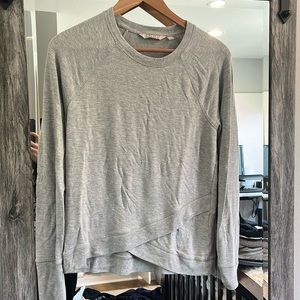 Athleta gray top